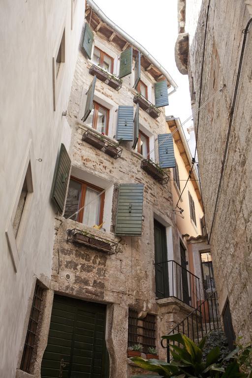 Deluxe Apartment Casa Flores With Sea View & Terrace Rovinj Rom bilde